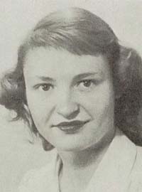Betty Jean Bowditch (1929-2006). From the "Spokesman," Strong Vincent High School, Erie, Pennsylvania, 1947.