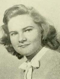 Helen Katherine Bowditch (1925-2013). From the "Rhododendron," Appalachian State Teachers College, 1947.