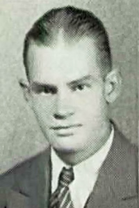 John Howard Bowditch (1912-1940). From the "Howler," Wake Forest College, 1933.