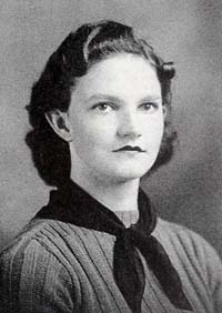 Martha Frances Bowditch (1918-2004). From the "Chilhowean," Maryville College, 1939.