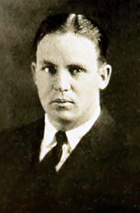 Cecil Rhodes Chamberlin (1900-1967). From the 1925 "Cactus," University of Texas.