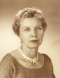 Mourna Flora Mobley (1911-1978). Photo courtesy of Donna Metcalfe, from Eve Wingert's photo collection.