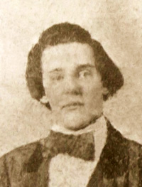 Alexander Gallatin Morse (1836-1867). Photo courtesy of James Perrin.