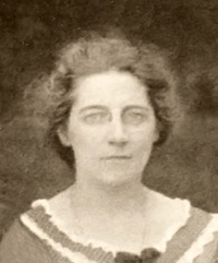 Gladys Elizabeth Mosher (1889-1977). Photo courtesy of Chip Mosher.