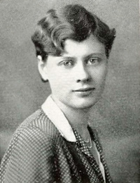 Evelyn Macom Wall (1908-2003). From the "Scarlet Letter," Rutgers College, 1930.